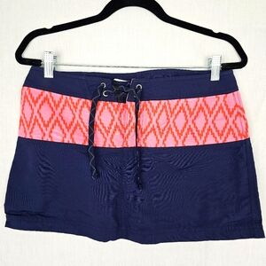 Patagonia Women's Board Skirtie‎ Nylon Navy Blue and Pink Size 8